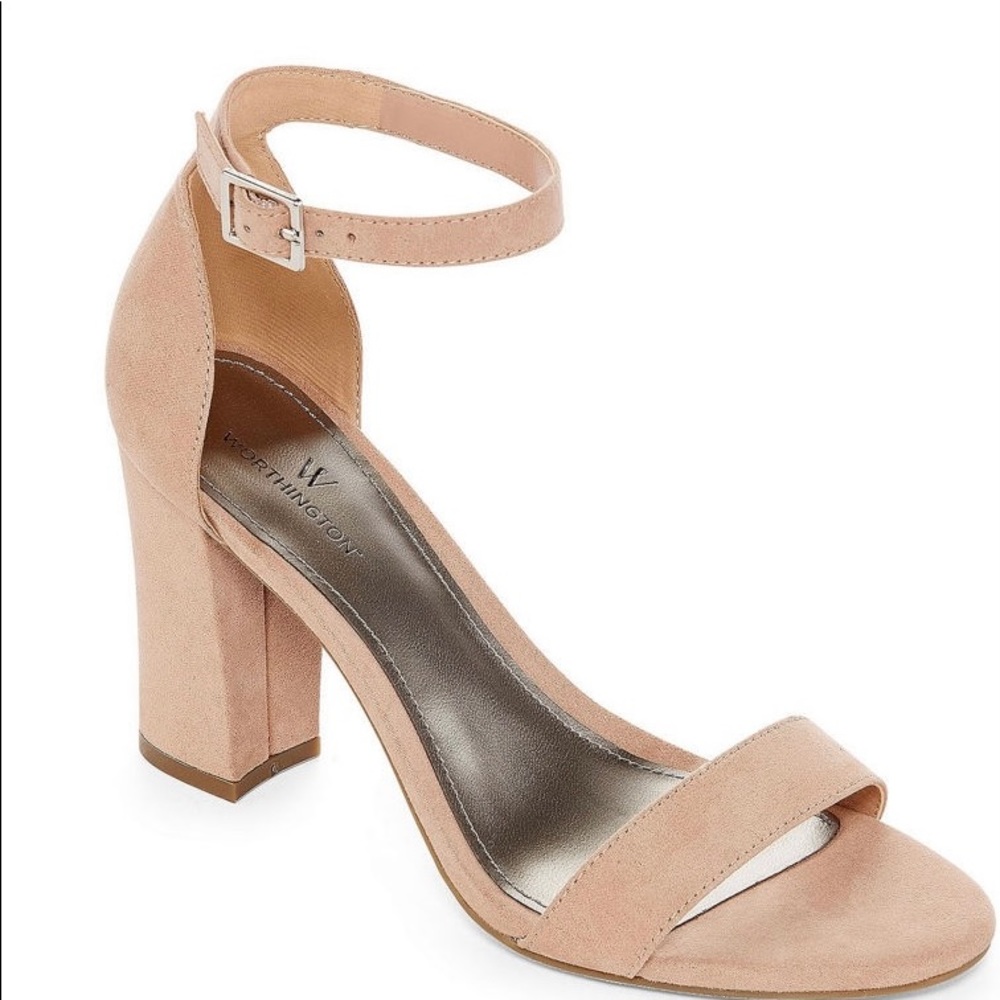 Worthington Womens Beckwith Heeled Sandals